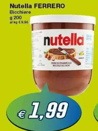 Prix Quality Ferrero Nutella 200g offerta