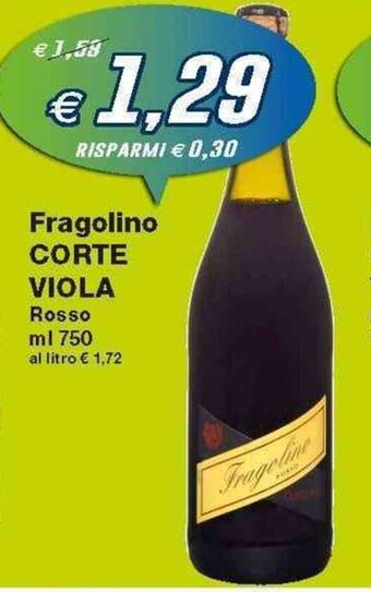 Corte Viola Fragolino 750ml
