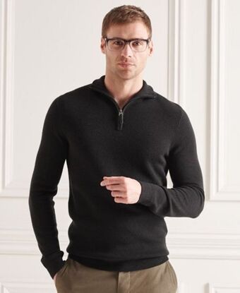 Maglione serafino in lana merino