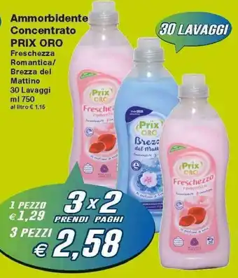 Prix Quality Prix Oro Ammorbidente Concentrato 750ml offerta