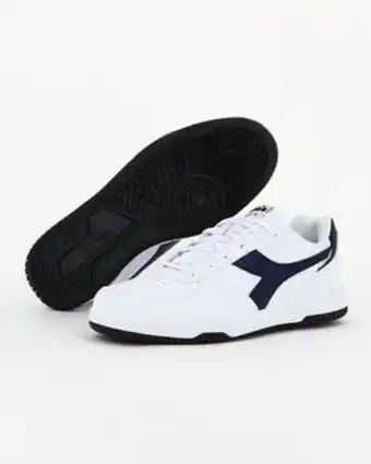 Globo Moda Diadora raptor low - sneakers bianca e blu con lacci offerta