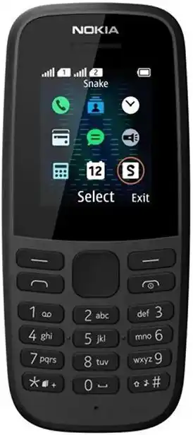 Nokia 105-2019 dual sim black (ta-1174)