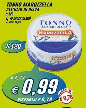 Prix Quality Maruzzella Tonno All'Olio di Oliva 120g offerta