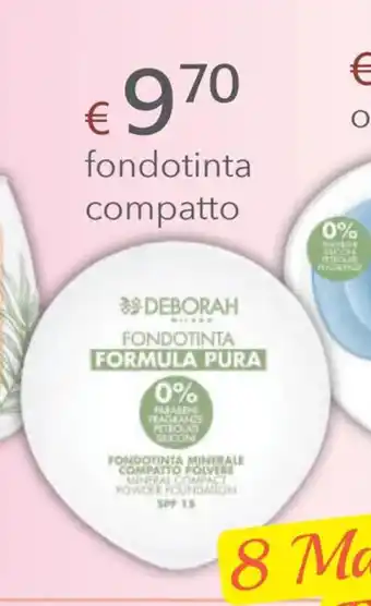 Acqua & Sapone fondotinta compatto offerta
