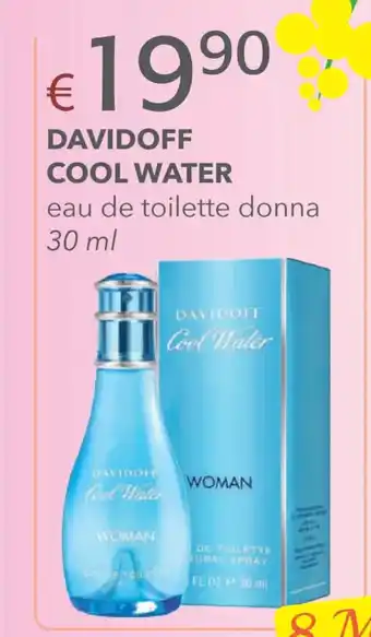 Acqua & Sapone Davidoff Cool Water eau de toilette donna 30 ml offerta