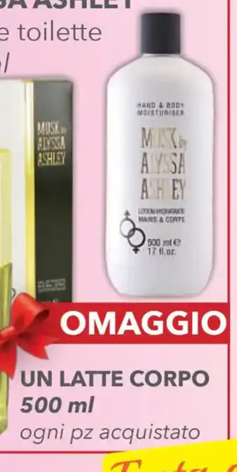 Acqua & Sapone UN Latte Corpo 500 ml ogni pz acquistato offerta