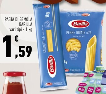 Conad Pasta Di Semola Barilla vari tipi- 1 kg offerta