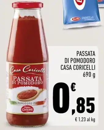 Conad Casa Coricelli Passata Di Pomodoro 690 g offerta