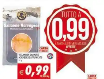 Pim Supermercati Icelander Salmone Norvegese Affumicato offerta