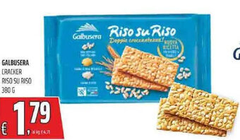 Coop Galbusera Cracker Riso Su Riso 380 g offerta