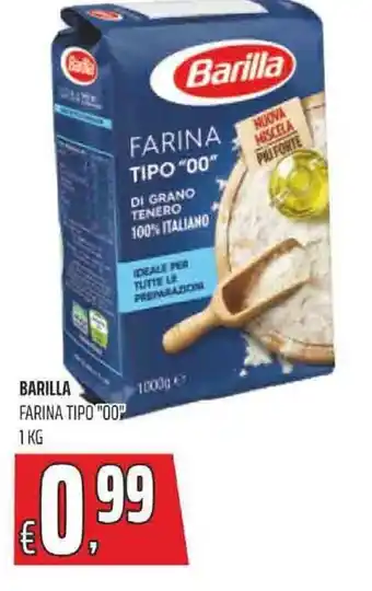 Coop Barilla Farina Tipo "00" 1 Kg offerta