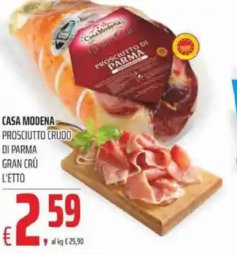 Coop Casa Modena Prosciutto Crudo di Parma Gran Crù offerta