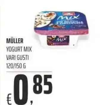 Coop Müller Yogurt Mix Vari Gusti 120/150 g offerta