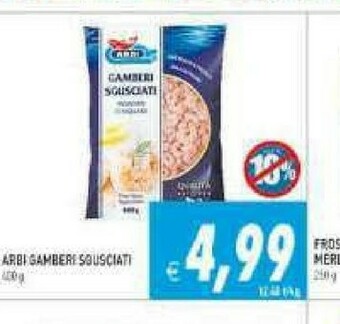 Supermercati Agorà Frosta Gamberi offerta