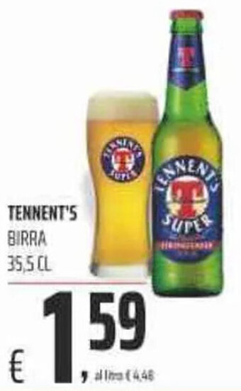 Coop Tennent's Birra 35,5 cl offerta