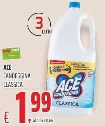 Coop Ace Candeggina Classica 3 Litri offerta