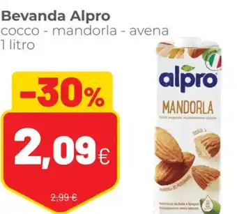Coop Alpro Bevanda Cocco - Mandorla - Avena 1 Litro offerta