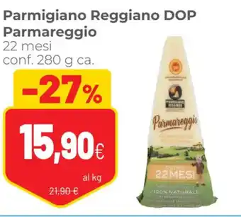 Coop Parmareggio Parmigiano Reggiano DOP 22 Mesi Conf. 280 g ca. offerta