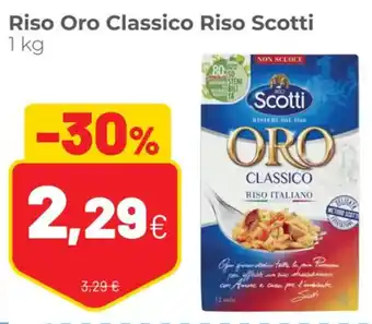 Coop Riso Scotti Riso Oro Classico 1 kg offerta