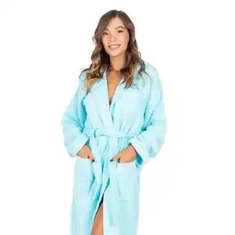 Kisenè Kappa accappatoio unisex per ragazzi in spugna di cotone - acqua offerta