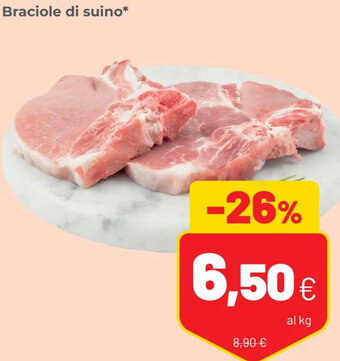 Coop Braciole di Suino offerta