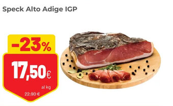 Coop Speck Alto adige IGP offerta