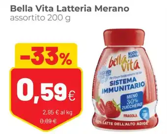Coop Bella Vita Latteria Merano Assortito 200 g offerta