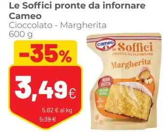 Coop Cameo Le Soffici Pronte Da Infornare Cioccolato - Margherita 600 g offerta