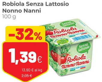 Coop Robiola Nonno Nanni Senza Lattosio 100 g offerta