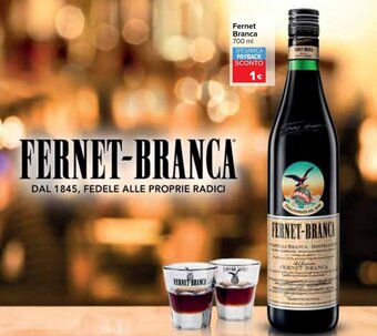Carrefour Fernet Branca 700 ml offerta