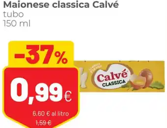 Coop Calvé Maionese Classica Tubo 150 ml offerta