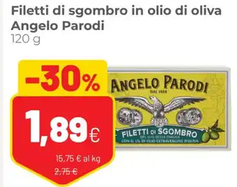Coop Angelo Parodi Filetti di Sgombro In Olio di Oliva 120 g offerta
