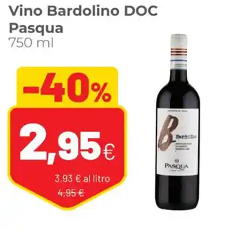 Coop Pasqua Vino Bardolino DOC 750 ml offerta