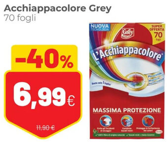 Coop Grey Acchiappacolore 70 Fogli offerta