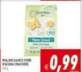 Pim Supermercati Mulino Bianco h Fiori D'Acqua Crackers 250g offerta