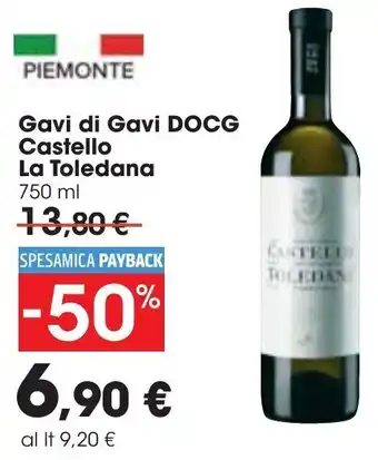 Castello La Toledana Gavi di Gavi DOCG 750 ml