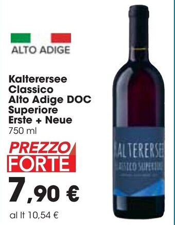Carrefour Kalterersee Classico Alto Adige DOC Superiore Erste + Neue 750 ml offerta