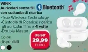 Euronics Cellularline Auricolari Senza Fili Con Custodia di Ricarica offerta