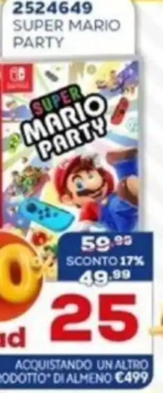 Euronics Super Mario Party offerta