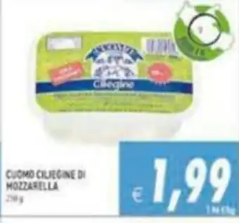 Pim Supermercati Cuomo Ciliegine di Mozzarella offerta
