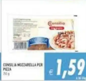 Pim Supermercati Consilia La Mozzarella per Pizza offerta