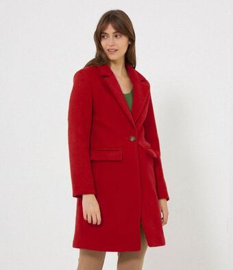 Cappotto con bottone