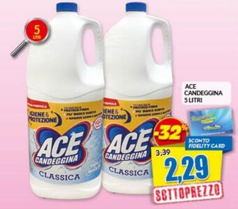 Risparmio Casa Ace Candeggina 5 litri offerta