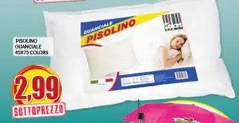 Risparmio Casa Pisolino Guanciale 45x75 Colors offerta