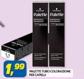 Risparmio Casa Palette Tubo Colorazione per Capelli offerta