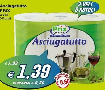 Prix Quality Rotoli di carta offerta