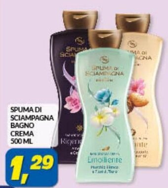 Risparmio Casa Spuma di Sciampagna Bagno Crema 500 ml offerta