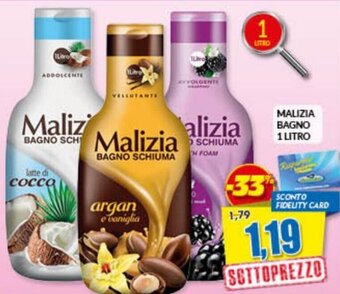 Risparmio Casa Malizia Bagno 1 litro offerta