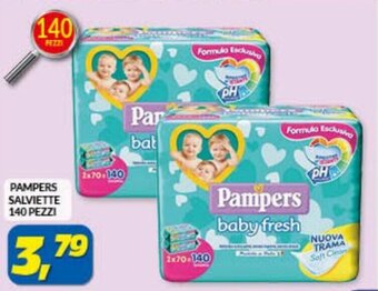 Risparmio Casa Pampers Salviette 140 Pezzi offerta
