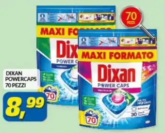 Risparmio Casa Dixan Powercaps 70 pezzi offerta